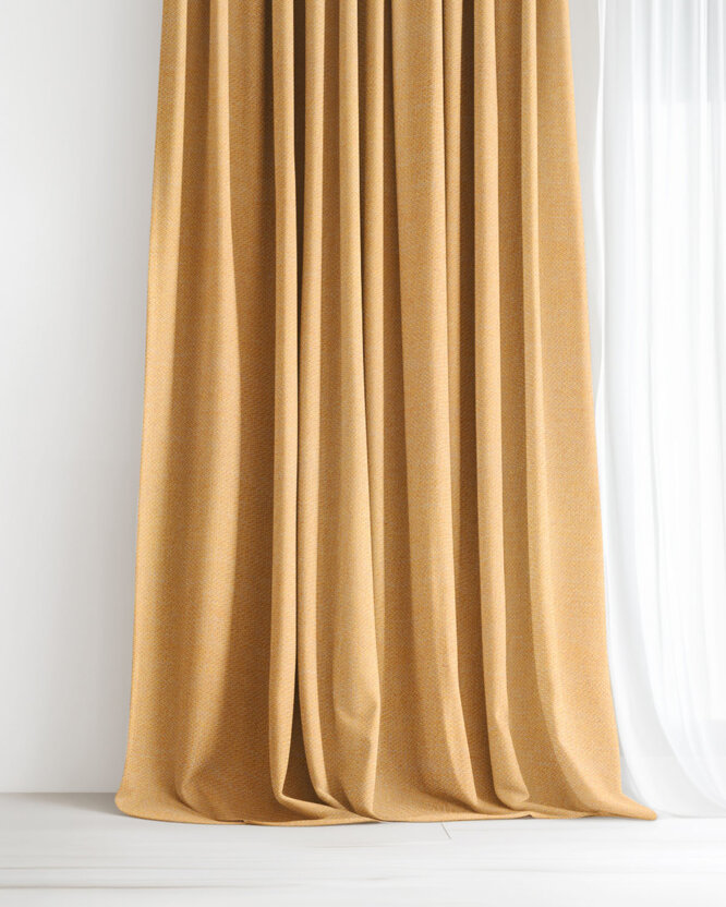 Decoratief gordijn Peru - goud