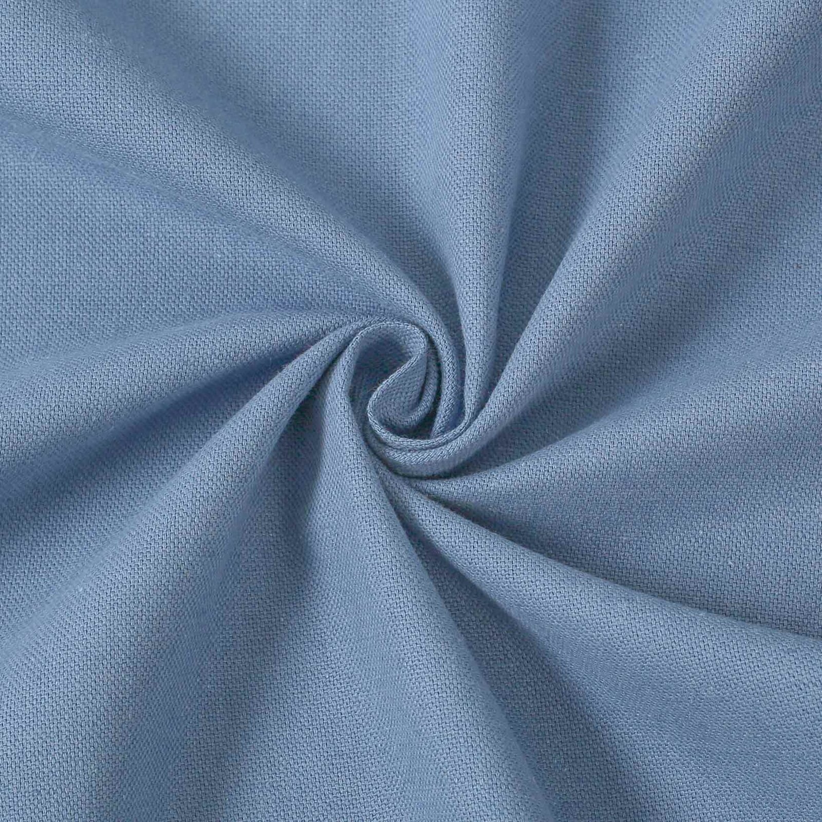 Naturel stof van linnenmix - blauw