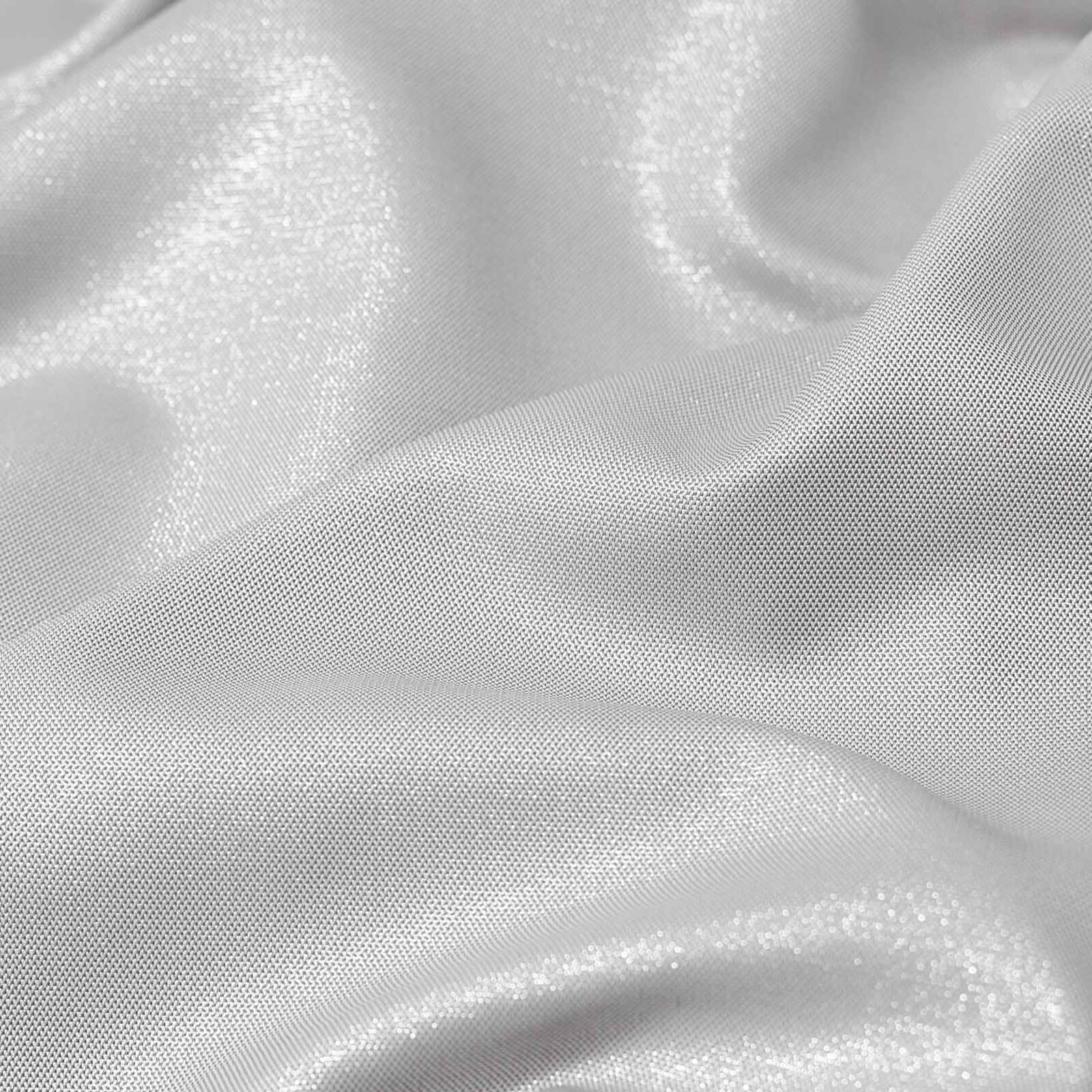 Decoratieve exclusieve stof - zilver met glitters
