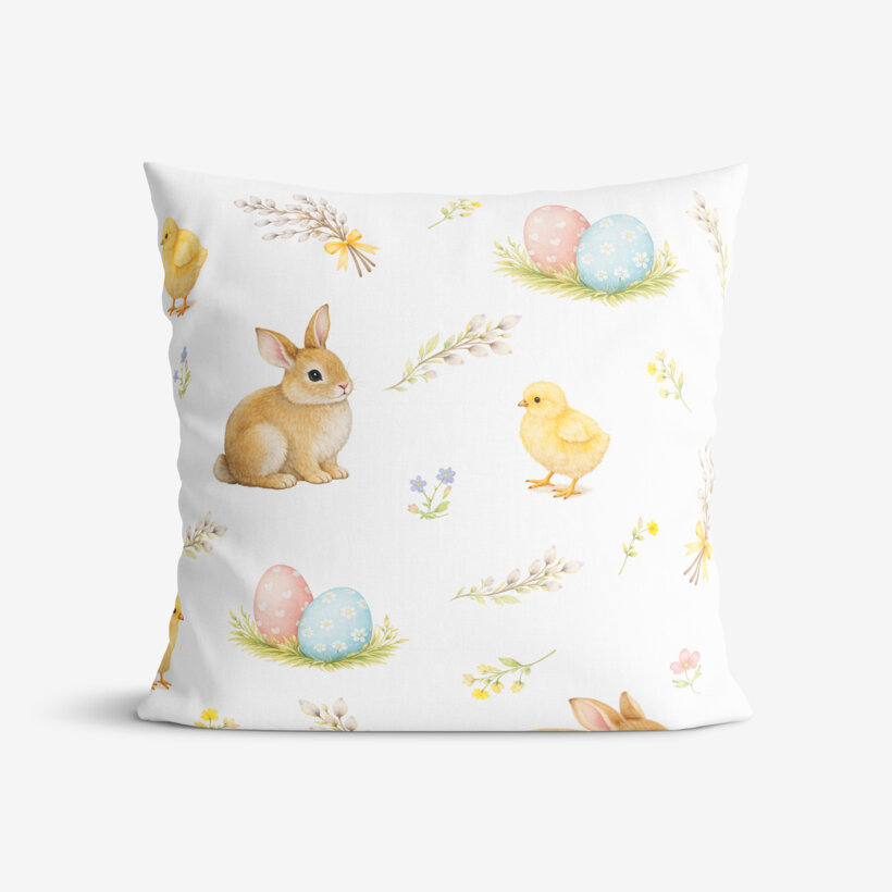 Pasen sierkussensloop Luca - Vrolijk Pasen