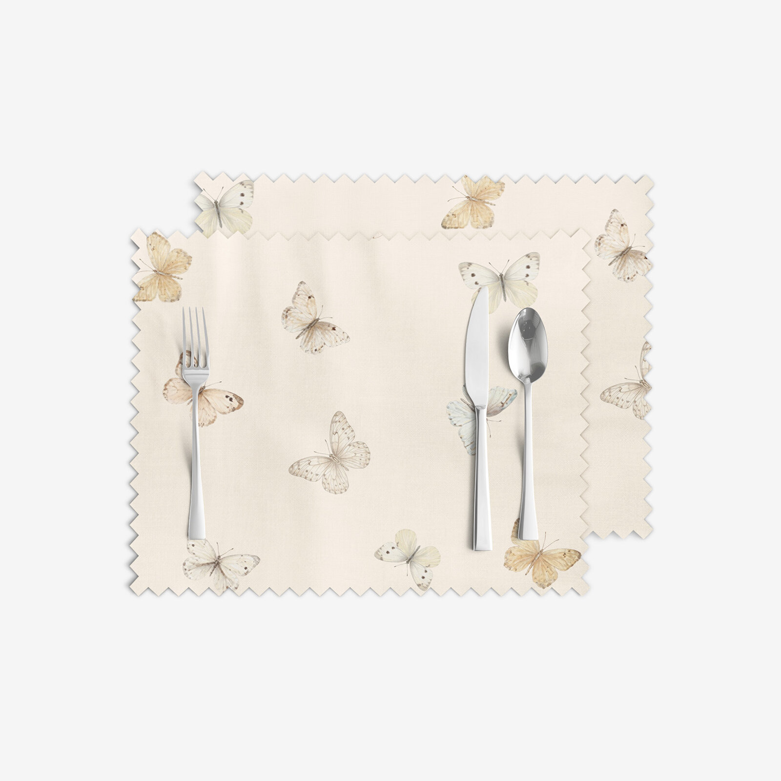 Teflon tafelplacemat - Vlinders - set 2 stuks