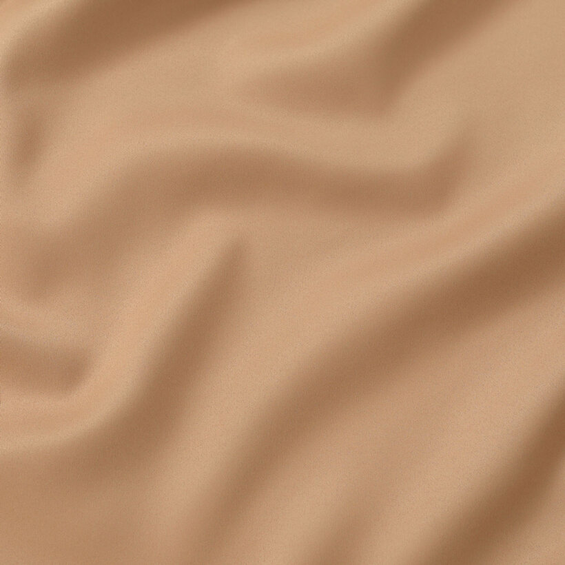 Verduisterende stof Blackout met satijnglans - goudkleurig beige